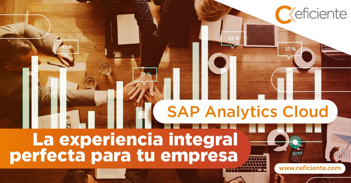 CeficienteSap's tweet photo. En un mundo impulsado por datos, SAP Analytics Cloud emerge como un aliado excepcional.  ¿Qué obtienes? Informes y tableros, análisis predictivos, narración de datos y preparación inteligente. https://t.co/K8axbRElJl