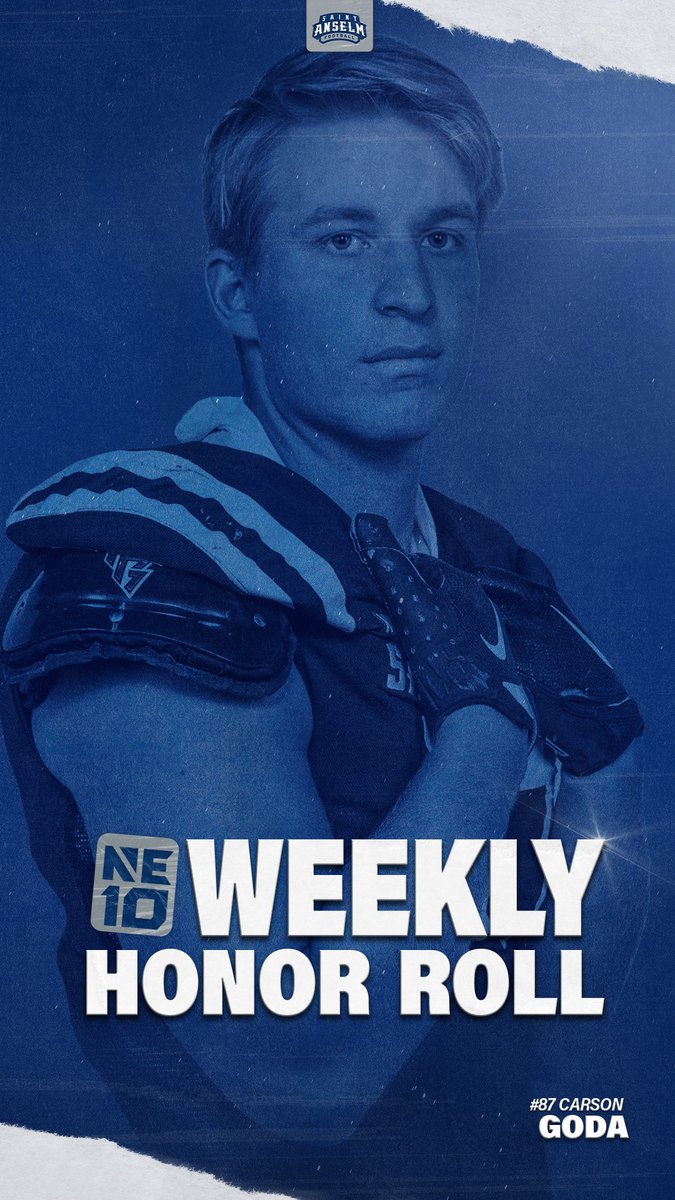 Carson Goda earns a spot on this week’s <a href="/TheNortheast10/">The NE10</a> Honor Roll!💪

🔘10 Catches
🔘128 Yards
🔘1 Receiving TD

#BCM