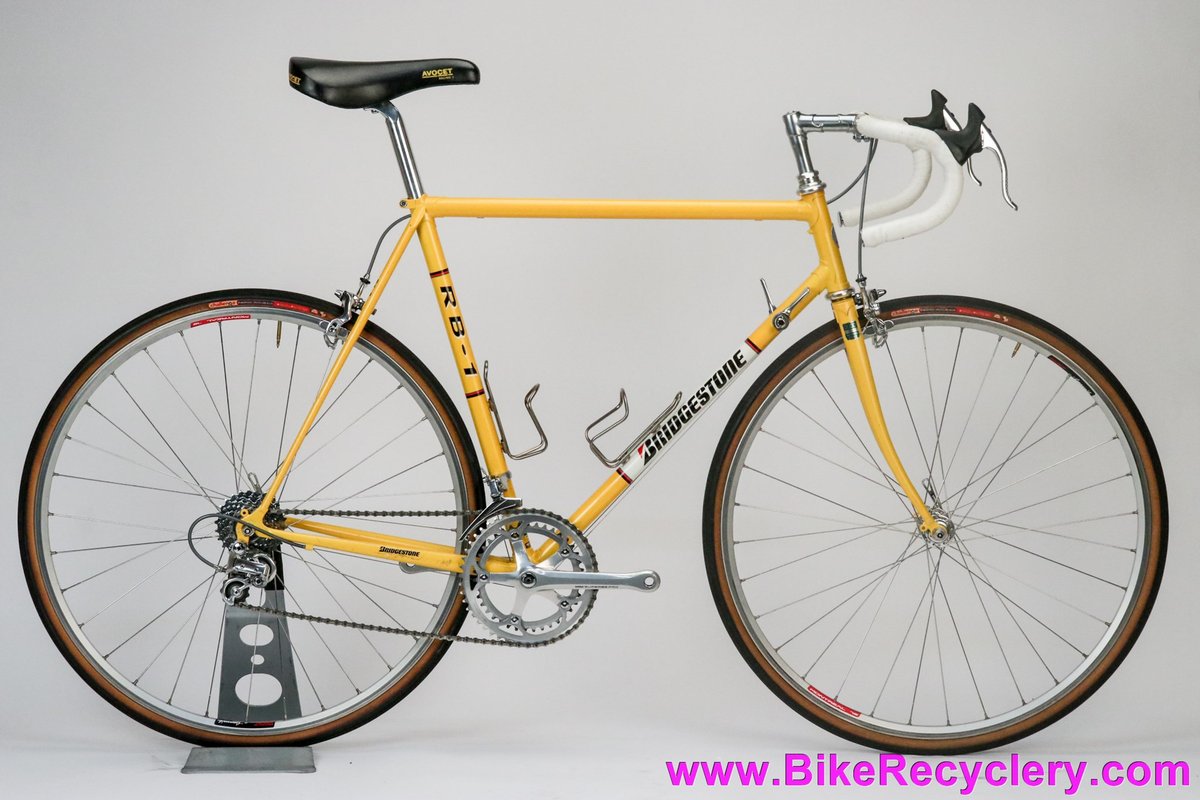 One of my most prized bicycles is for sale, a a 1993 Bridgestone RB-1 in 57.5cm. It's an incredible piece of history and an amazing performer. Includes a Letter of Authenticity from yours truly, too. :-)

Click the link to check it out! 
bikerecyclery.com/1993-bridgesto…