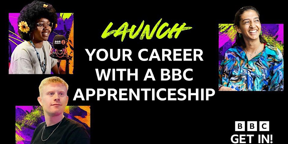 The BBC is running a series of webinars highlighting some of the apprenticeship schemes we have on offer. Application season is open from October 2023 - January 2024. Check them out! 💚 eventbrite.com/cc/bbc-apprent…