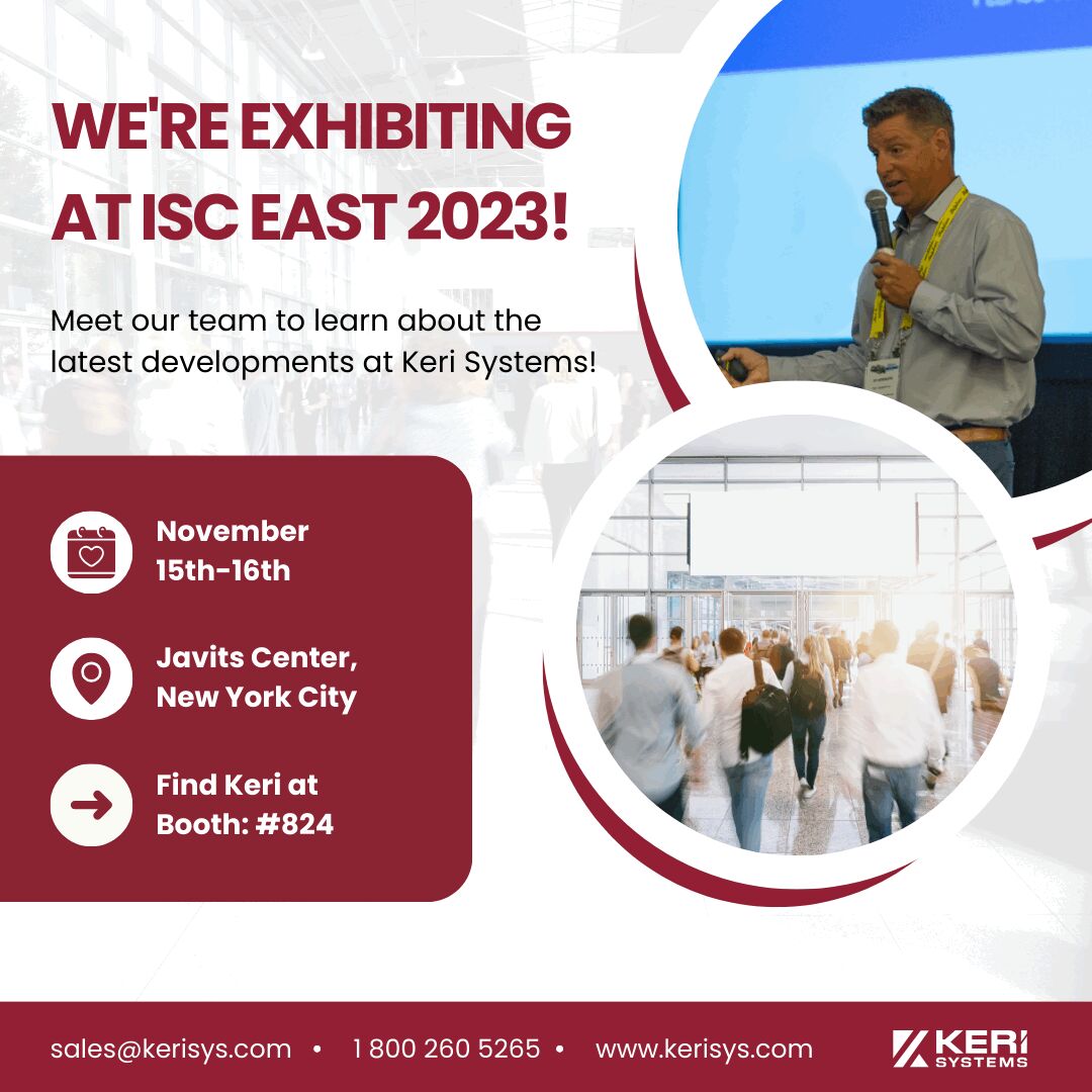 kerisys's tweet image. Keri Systems is excited to be exhibiting at ISC East in New York from November 15th - 16th, 2023.
Read more in our latest blog post: bit.ly/478ALS6
Click here to register today: bit.ly/3FBhL31
#CloudBasedSolutions #Security #AccessControl #Borealis #ISCEast