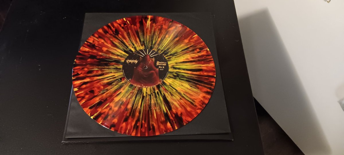 CaCtUs2003's tweet photo. @DailyCrypta Just arrived today! Limited Edition Shades Of Sorrow vinyl! https://t.co/ZlnqgMej4f