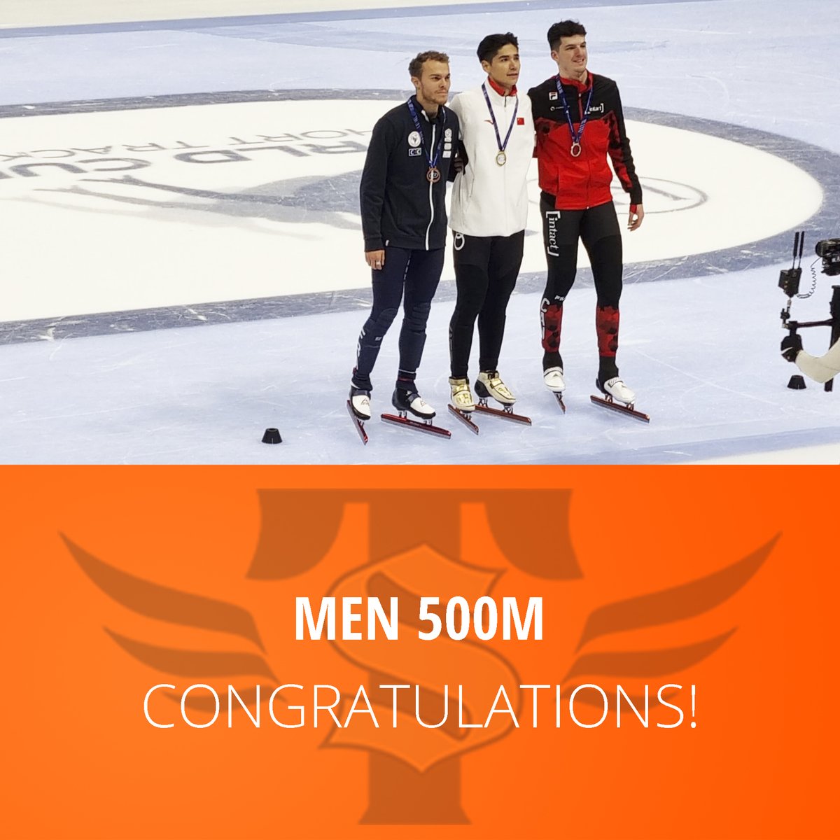 SkateTecNL's tweet photo. WorldCup 1 - Men

1500m
🥇 Daeheon Hwang
🥈 Stijn Desmet
🥉Reinis Berzins

1000m  1
🥇Ji Won Park 
🥉Pietro Sighel 

1000m 2
🥇 Gun Woo Kim
🥈Luca Spechenhauser
🥉William Dandjinou

500m men 
🥇Shaoang Liu
🥈Felix Roussel

🔥 Congratulations ! 🔥 https://t.co/T7Ic5Yruky