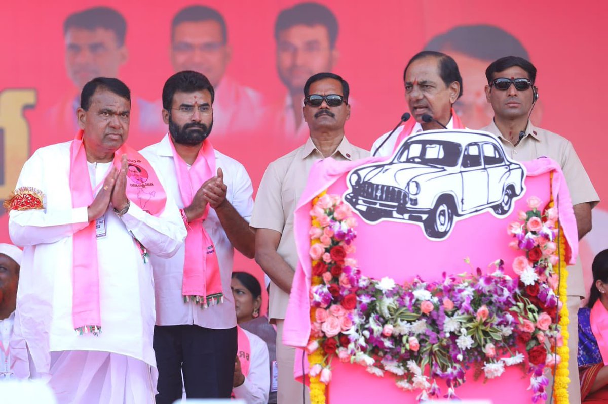 PocharamBhasker's tweet image. BRS Chief, CM Sri KCR Public Meeting Banswada.

#Banswada #BRSParty #CMKCR #PocharamSrinivasReddy #KCROnceAgain #VoteForCar

@PocharamBRS