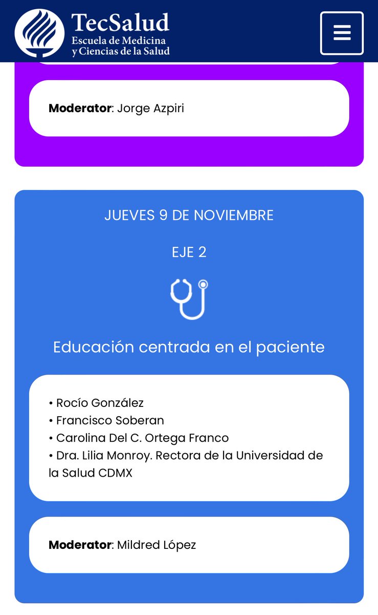 Estamos preparando cosas bonitas para el FILS2023.

La pregunta obligada: ¿Qué le queda a deber a los estudiantes el esquema de educación centrada en el paciente?

¡Nos vemos en Monterrey la próxima semana! 👩🏻‍⚕️⚕️🤍