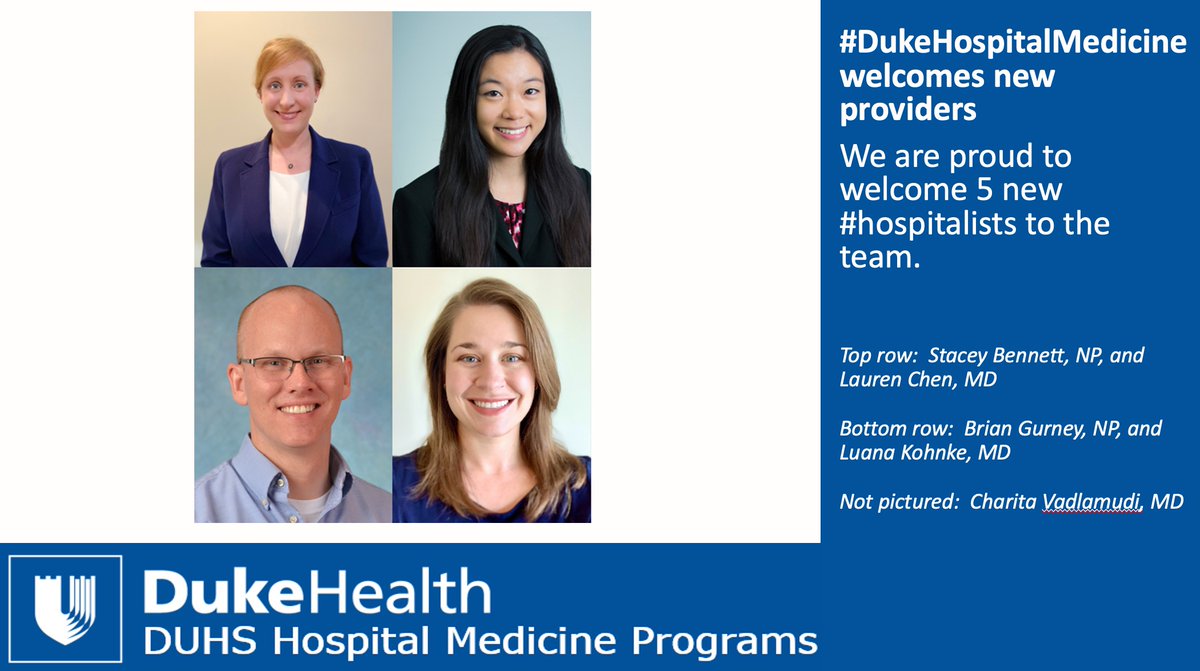 Duke Hospital Medicine (@dukehospitalist) on Twitter photo 