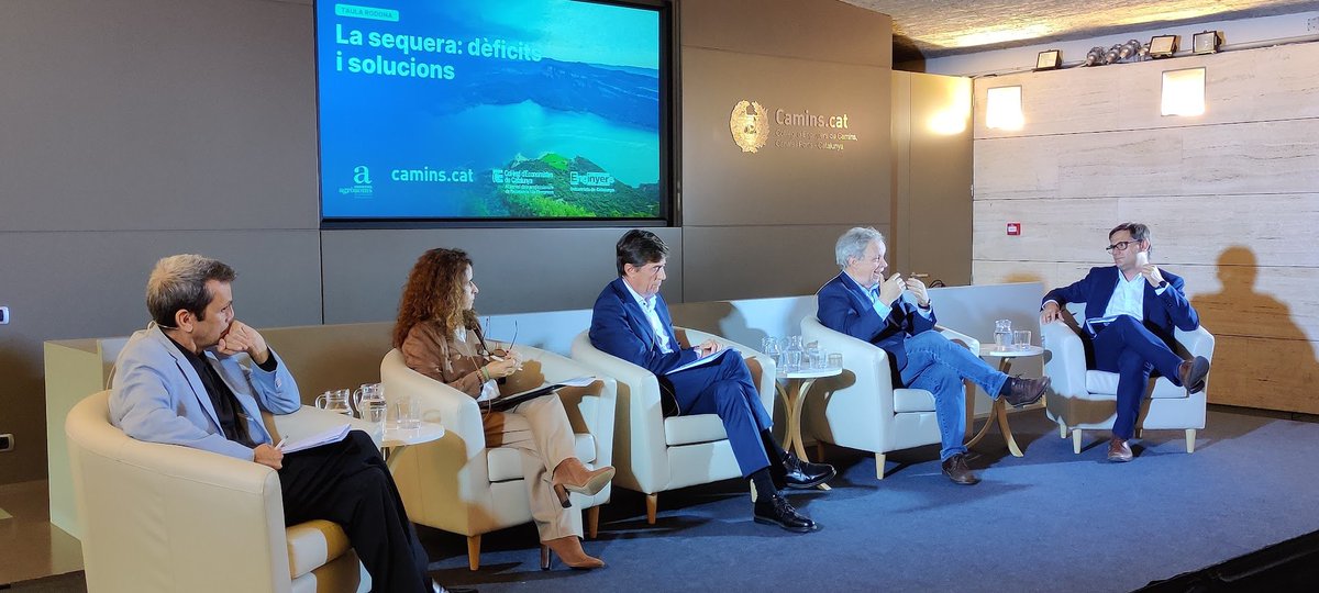 Ja pots veure a #CaminsTV la taula rodona "La sequera: dèficits i solucions. Quatre visions per a un país més resilient i preparat". Compartint coneixement per innovar amb <a href="/Eng_Agronoms/">Enginyers Agrònoms de Catalunya</a> <a href="/economistescat/">Col·legi d'Economistes de Catalunya</a> i <a href="/Enginyeria/">Enginyers Industrials de Catalunya</a>.
📺bit.ly/caminstv02