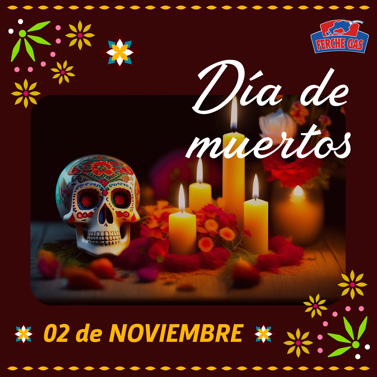 FercheGas's tweet photo. Celebremos juntos a los que ya no están con nosotros 🫂 y recordémoslos con cariño a través de las #tradicionesmexicanas #díademuertos #2denoviembre

Ferche Gas, me da más. https://t.co/NVgqZioDAe