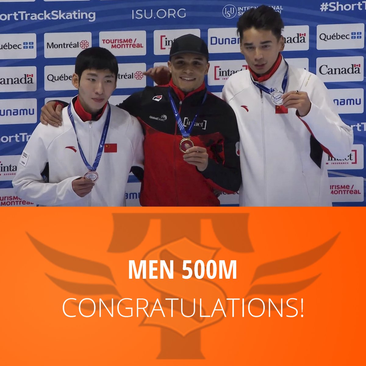 SkateTecNL's tweet photo. WorldCup 2 - Men 500m.

🥈Liu Shaolin 
🥉Lin Xiaojun

🔥 Congratulations !! 🔥 https://t.co/Pg6aCMU4g0