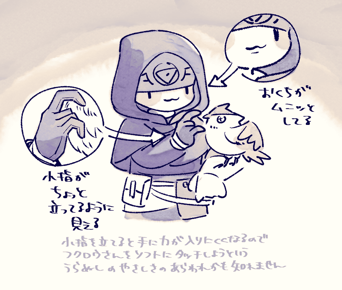 肖像画の可愛かったとこの話すっか 