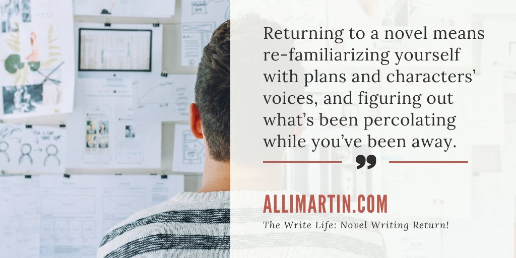 New Blog: The Write Life: Novel Writing Return!—Returning to a novel after a long break requires some careful consideration as you reconnect to what you did and what you want from your novel now.
wp.me/p8JvVq-x7
