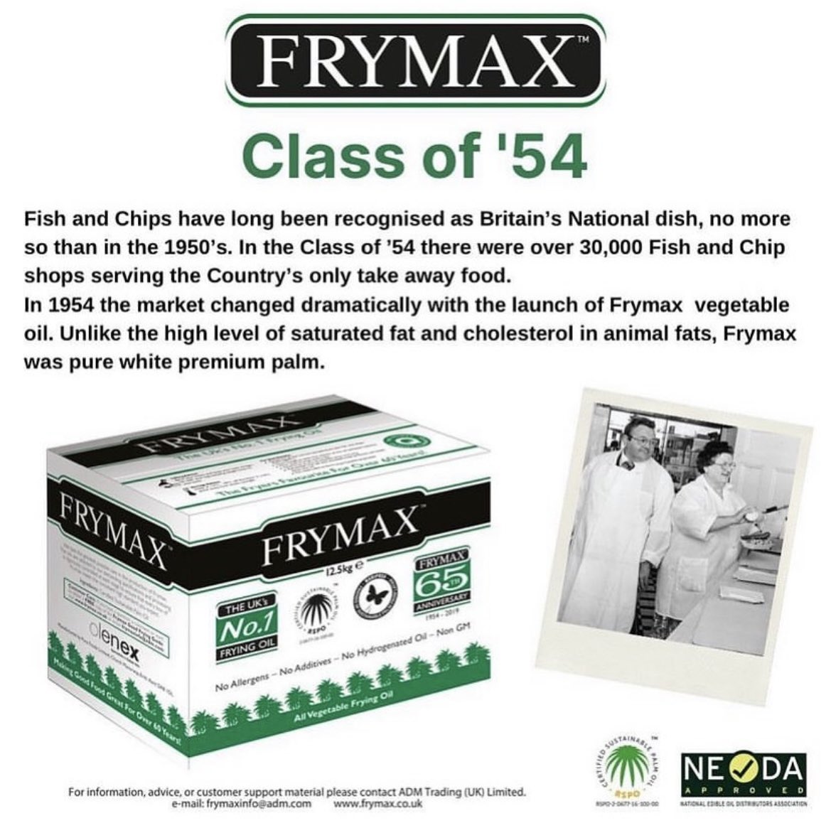 Fry_Magazine's tweet image. Fish and Chips have long been recognised as Britain's National dish, no more so than in the 1950's.

For more information click &amp;gt;&amp;gt;
library.myebook.com/FryMag/fry-oct…

#frymax #oil #palm #cookingoil #cook #fish #fishandchips@ #fishandchipshop #shop #chef #range #frying #fryingoil #fryingrang