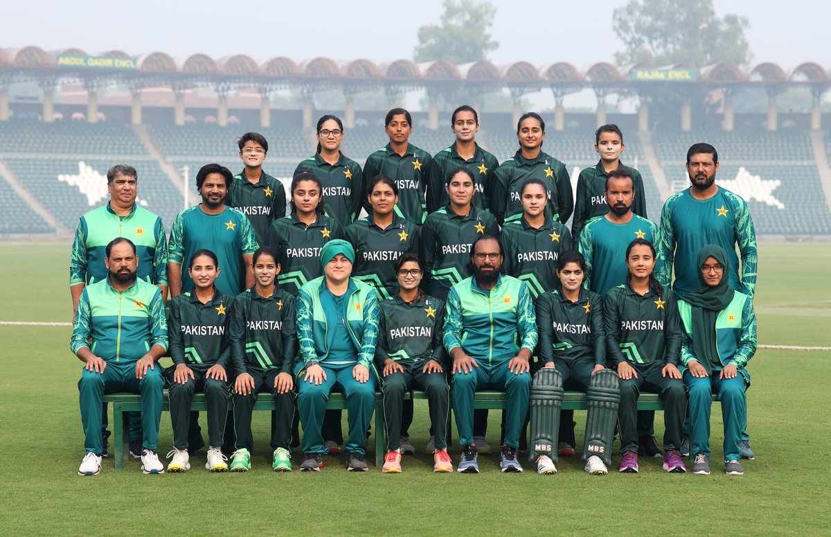 physio_rabiya's tweet photo. Women's One Day Series between Pakistan 'A' and West Indies 'A' women cricket teams.

#BackOurGirls #pakistanwomen #Cricket https://t.co/ilrf3uT1tR