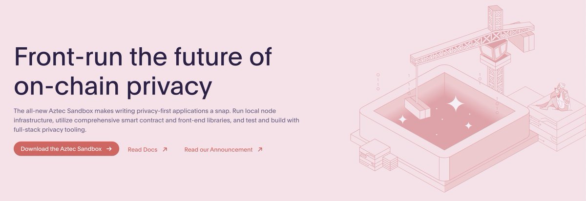 Wonderland's tweet photo. 👋 Thread time! Just wrapped up a 6-week deep dive with @aztecnetwork's new Sandbox, and @0xShaito from our team is excited to share some insights. 🚀

🫶 First off, the sandbox is a game-changer for zero-knowledge privacy. It's made getting into the space seamless.

👇 https://t.co/OrkxZJQHbW