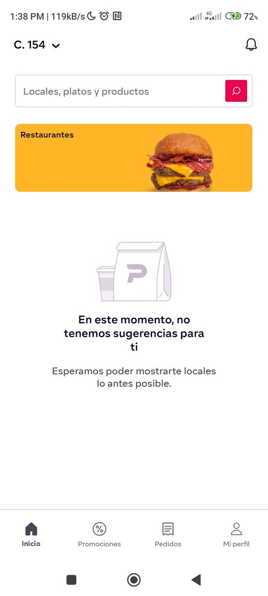 odocamero's tweet photo. @pedidosya nada. No hay manera https://t.co/LKfv2v5Zdj
