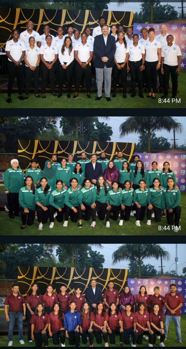 Cricket Laughters!
Guess how Zaka Ashraf welcomed the U-19 women teams from West Indies and Thailand? 
He asked the leader of the West Indies squad: “What language do you speak in West Indies? How do you say “Welcome” in your language. 
The lady was stunned for a some seconds.