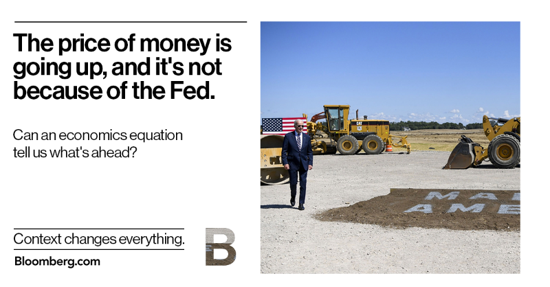 business's tweet photo. For more than three decades, the price of money was falling. Now it's going up.