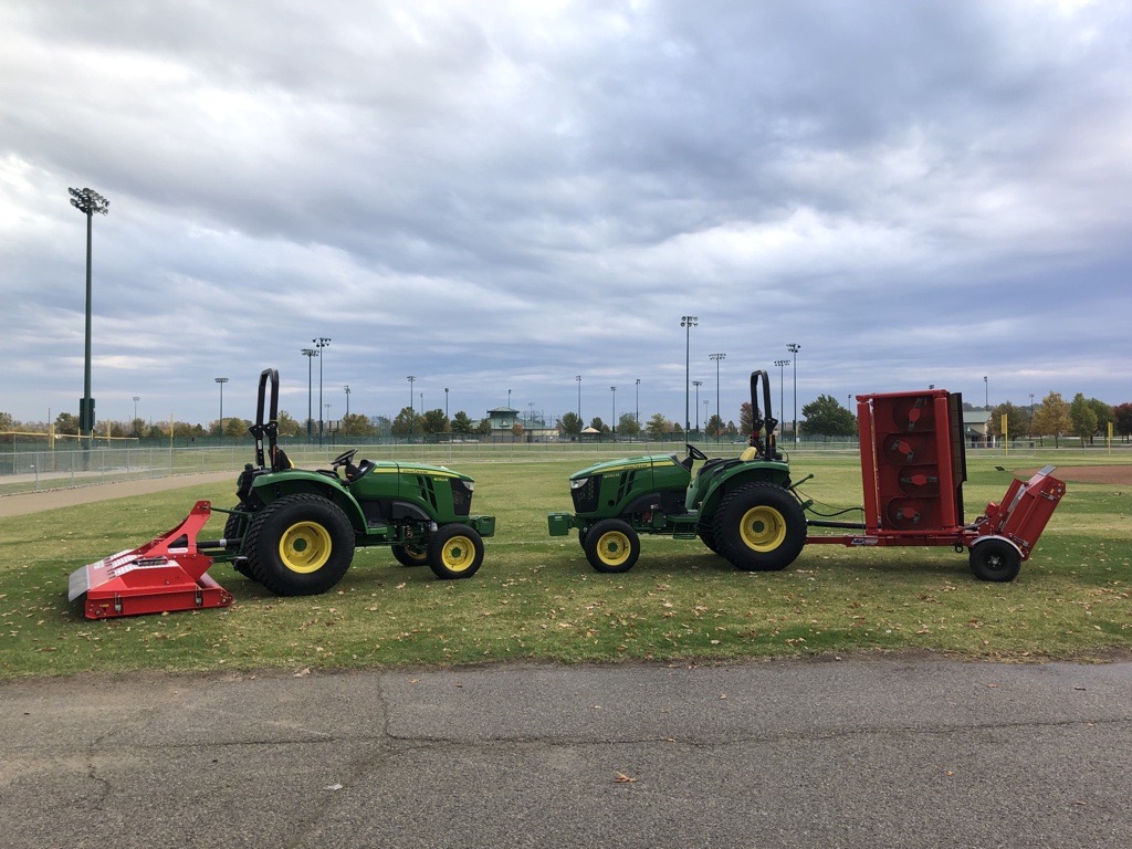 When we displayed the cutting ability of these mowers, we mowed this baseball field in the background in 6 minutes at 1”. When productivity, reliability, and cut performance are key, we deliver on all counts. Check out our full range of mowers: trimaxmowers.co/407q8wF