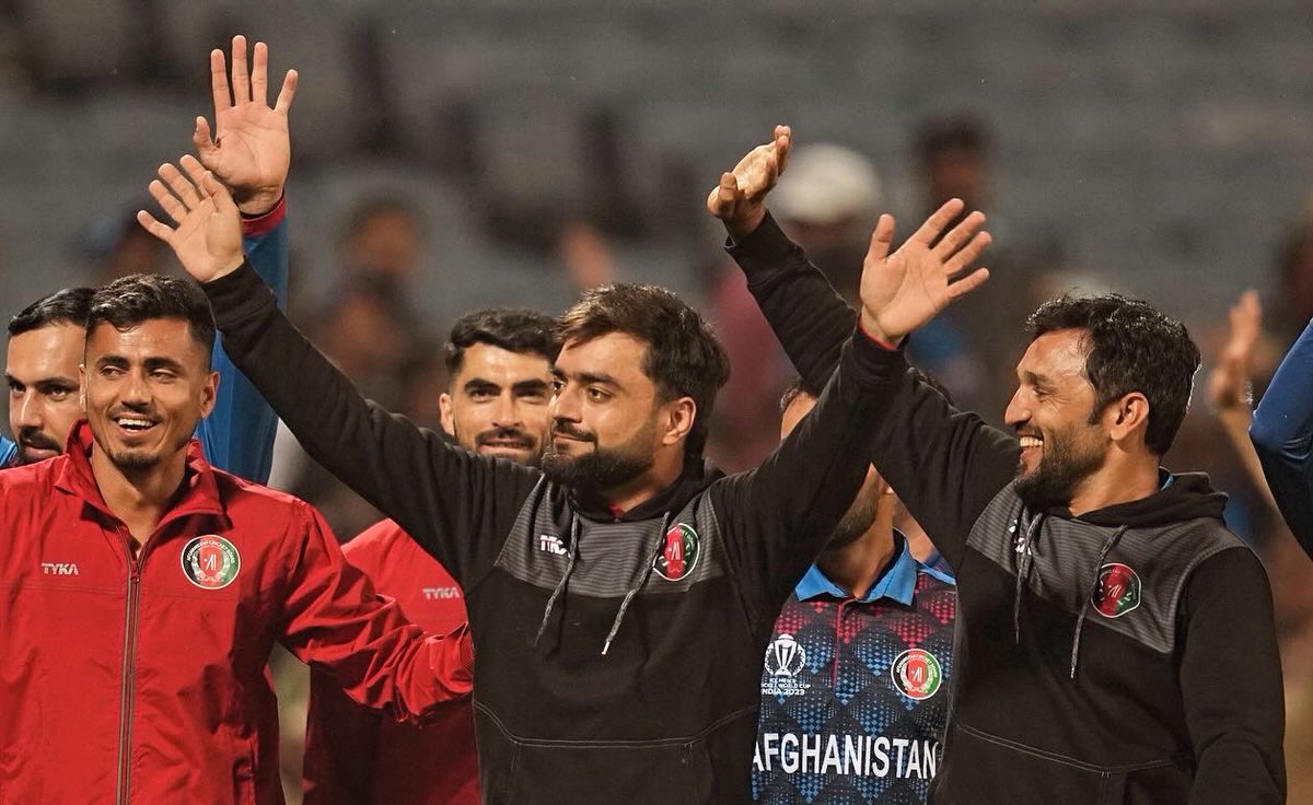 rashidkhan_19's tweet photo. Couldn’t have asked for a better result today 🙏💙

#100thODI #CWC23 https://t.co/DNSovNz7jW