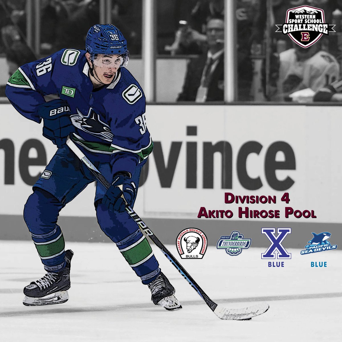 Introducing the division pools for our upcoming U17 Western Sport School Challenge (guest-starring four Edge alumni). Looking forward to hosting these 14 other teams from November 1-5👊👊