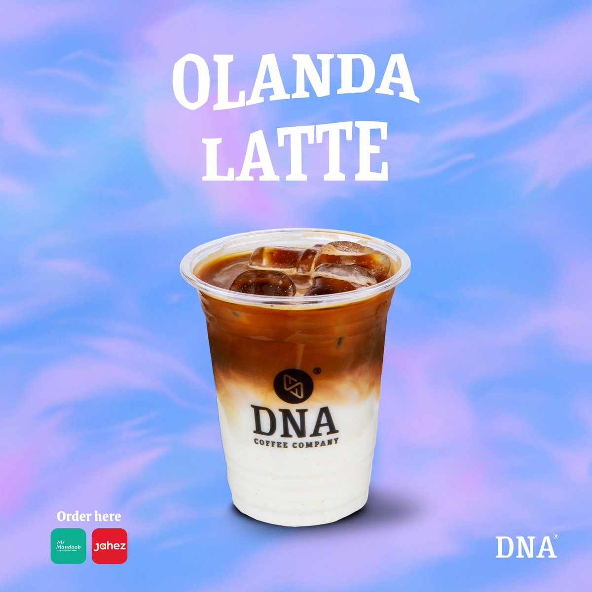 DNAcoffee_sa's tweet photo. من لذاذة اولاندا لاتيه تخلّصه بدون ما تحس 😋🧊 

 أطلبه ألان عبر شركائنا تطبيقات التوصيل 🛵😉 https://t.co/ezKPUkIMbW