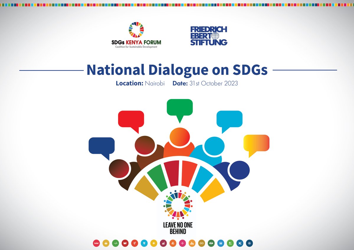 We’ve made a promise to the world: progress for all. We are rolling up our sleeves and getting to work for those who need it most. #DialogueOnSDGs #SDGs #Kenya