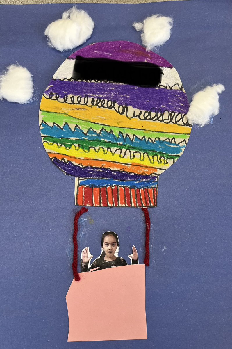 Grade 1 &amp; 2 students created mixed media line art 😊 <a href="/gecdsbmariners/">Marlborough P.S.</a>