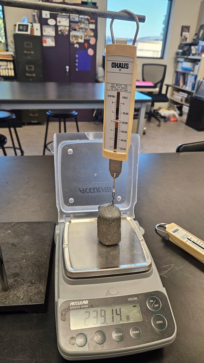 Bree BarnettDreyfuss (@barnettdreyfuss) on Twitter photo Love the Balanced Forces Lab from <a href="/kellyoshea/">Kelly O'Shea</a> every year. Several students thought it was going to be easy and then got into INTENSE deoabtes with their groups 😆
#iteachphysics Love the Balanced Forces Lab from <a href="/kellyoshea/">Kelly O'Shea</a> every year. Several students thought it was going to be easy and then got into INTENSE deoabtes with their groups 😆
#iteachphysics
