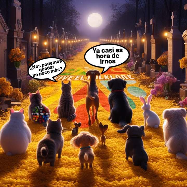 Dama_DeLobos's tweet photo. Aquí os esperamos con los brazos abiertos
Y el corazón latiendo siempre
Por ustedes
Hasta el próximo año ángeles
#DiaDeMuertosDeMascotas https://t.co/aafarAA4cI