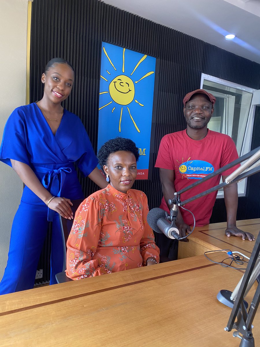 Today it was pharmacovigilance in the studio. Why do we monitor medicine side effects, how would you know your loved one could be suffering from an adverse event and where can you get help? I enjoyed myself with @CapitalFMUganda . Proud of @UNDAuthority