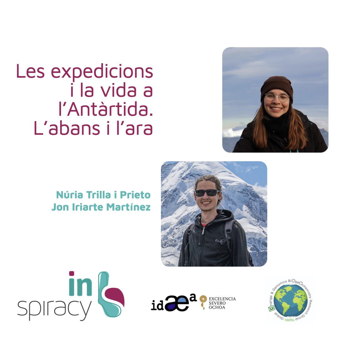 Descobreix i explora amb Núria Trilla i Jon Iriarte com han evolucionat les expedicions a l'#Antàrtida al llarg del temps i la rellevància de la recerca de la contaminació química a l'Antàrtida en el context del canvi global. ❄️

#INspiracy23 #BCNspiracy23