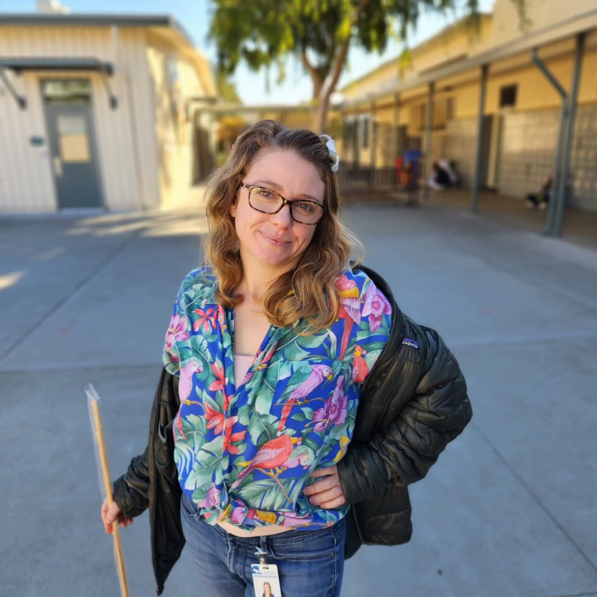 HallMiddle's tweet photo. It's Spirit Week at Hall! Today's theme: Hawaiian Day! #wearelcmsd #hallmiddle #spiritweek https://t.co/Q3SIqMNfmd