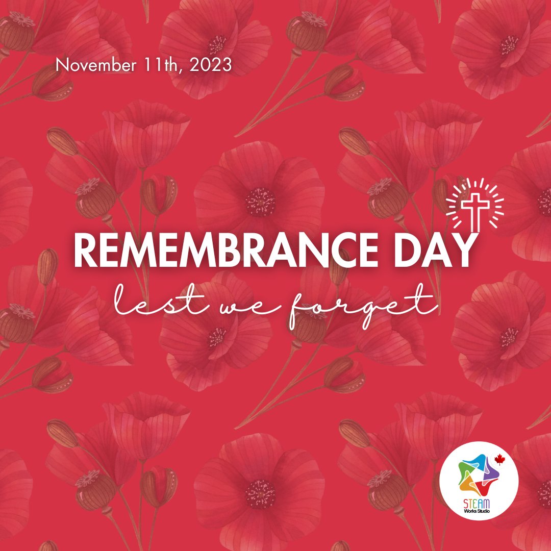 steamworks_ab's tweet photo. Today, we pay tribute to the fallen heroes, those who've served, &amp; the brave souls continuing to safeguard Canada in times of war, conflict, &amp; peace. In remembrance of many &amp; in honor of all, our heartfelt gratitude! 🇨🇦🪖✝️🙏 #LestWeForget #RemembranceDay #CanadaRemembers https://t.co/FNHeJW8cIi