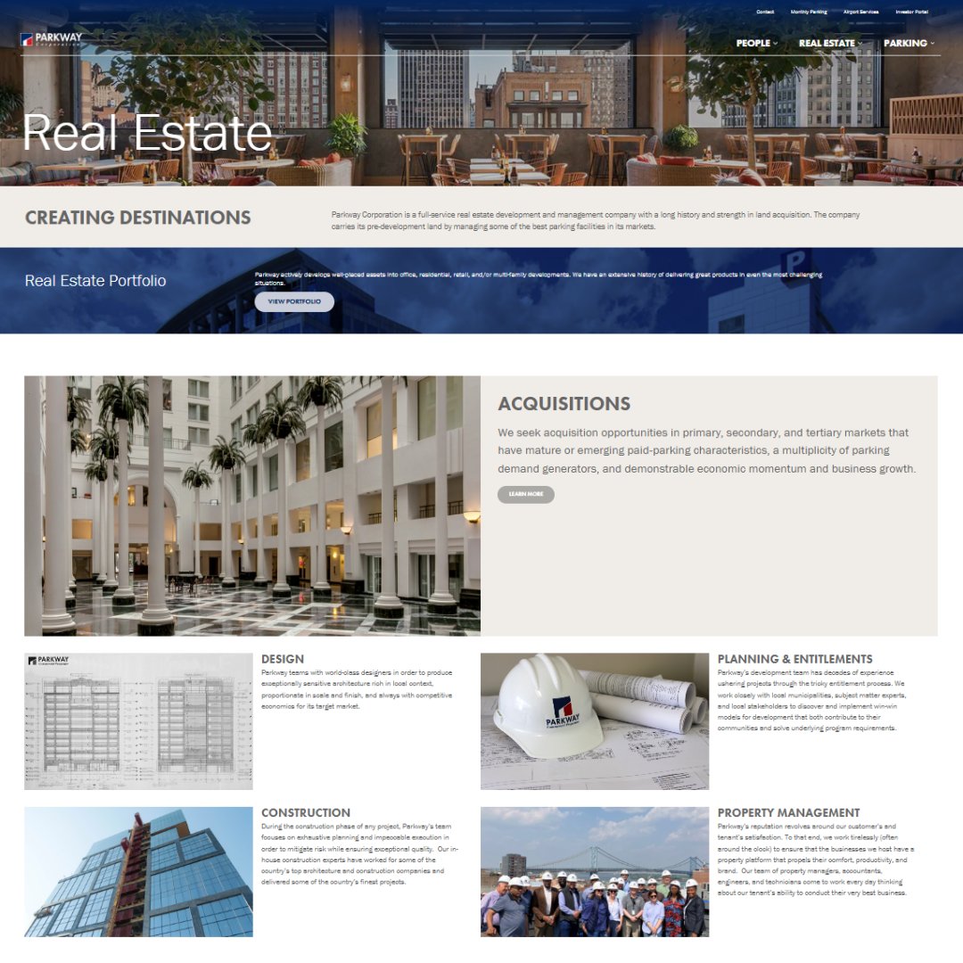 🚀 Exciting news, IYCMI: we’ve launched a new website showcasing our #realestate expertise. From #landacquisition to designing, developing, and managing #properties, we've been delivering at a higher level for nearly a century: ow.ly/nUVP50PTVzp