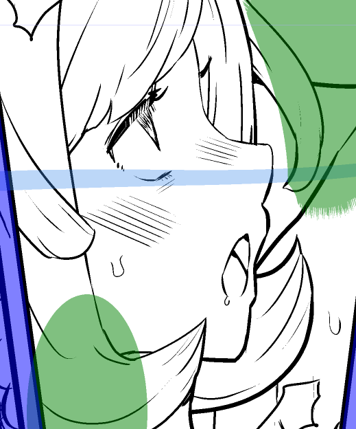 ミヅキちゃん漫画、今回の3ページ目(6P目)のペン入れは残り2コマ(うち1コマは大ゴマ)ほどになりました。これが終わればトーン作業など。完成まで今しばらくお待ちください。