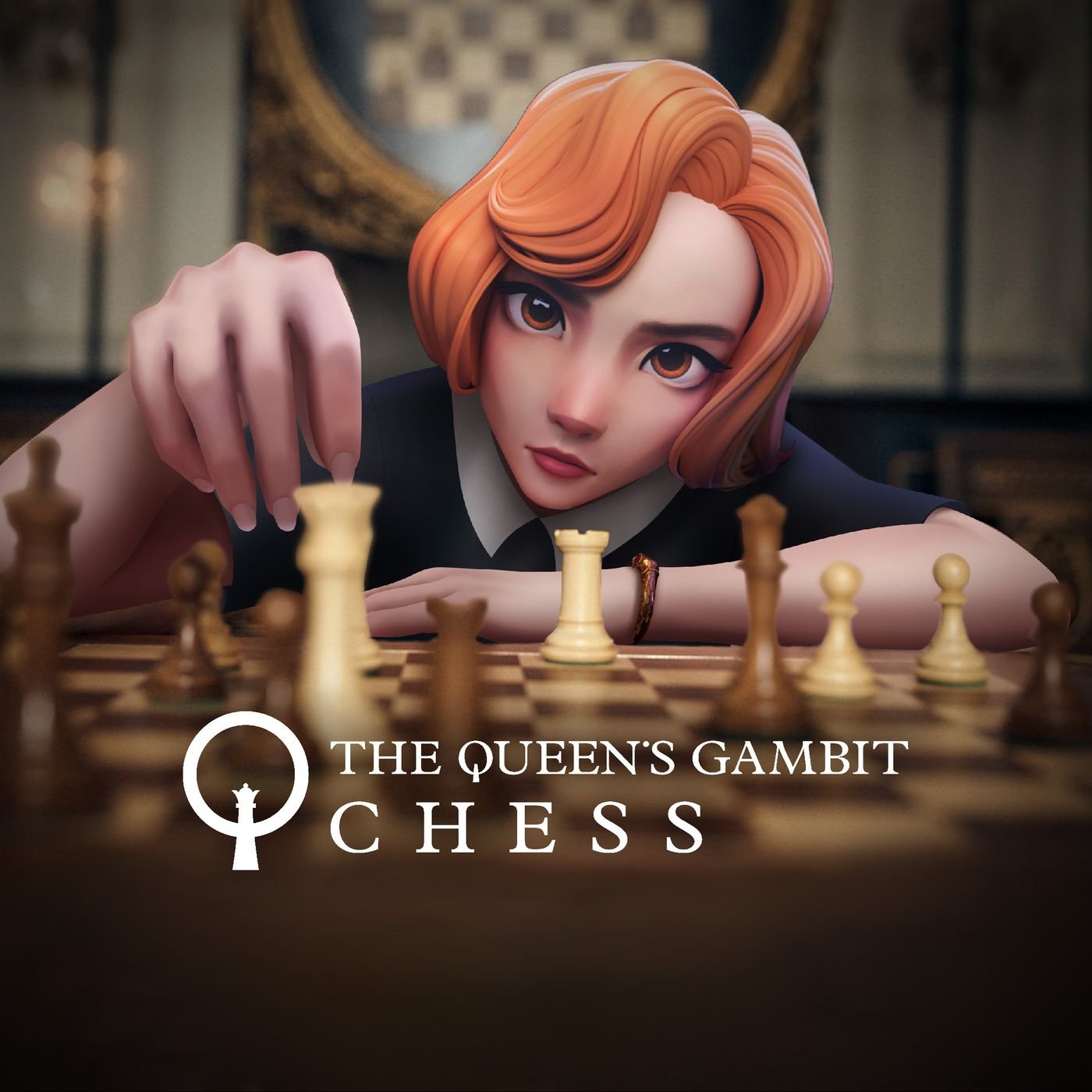The Queen's Gambit Official Chess Board ♟️ Chess is Art