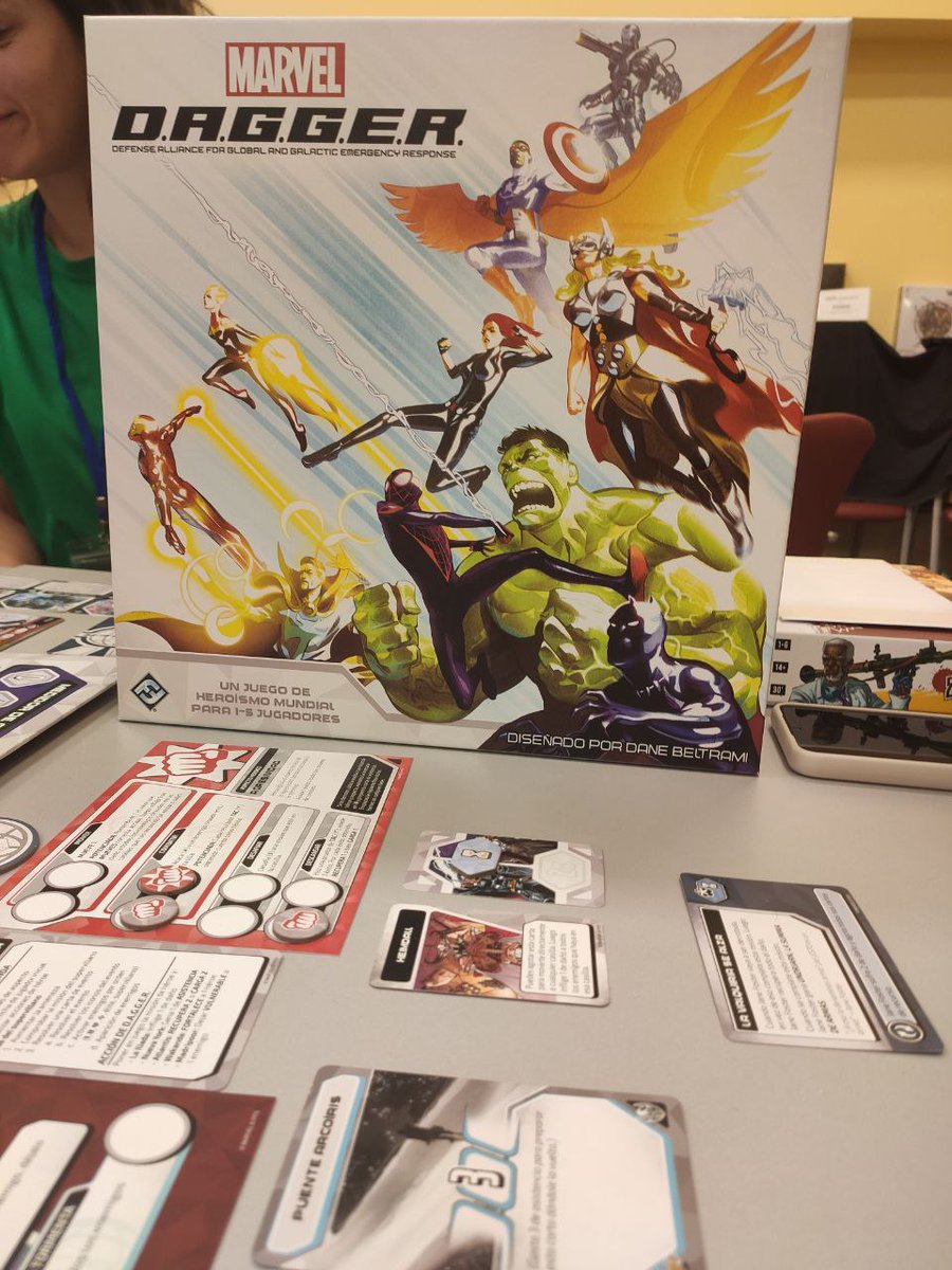 ValentiaLudica's tweet photo. 🚀💥 En nuestra última sesión de Marvel D.A.G.G.E.R., nos sumergimos en un mundo donde el peligro acecha en cada esquina. Con la astucia de Loki desatando el caos, nuestros héroes tuvieron que unir fuerzas. ¿Será suficiente? #MarvelDagger https://t.co/RmPmM9DJJV
