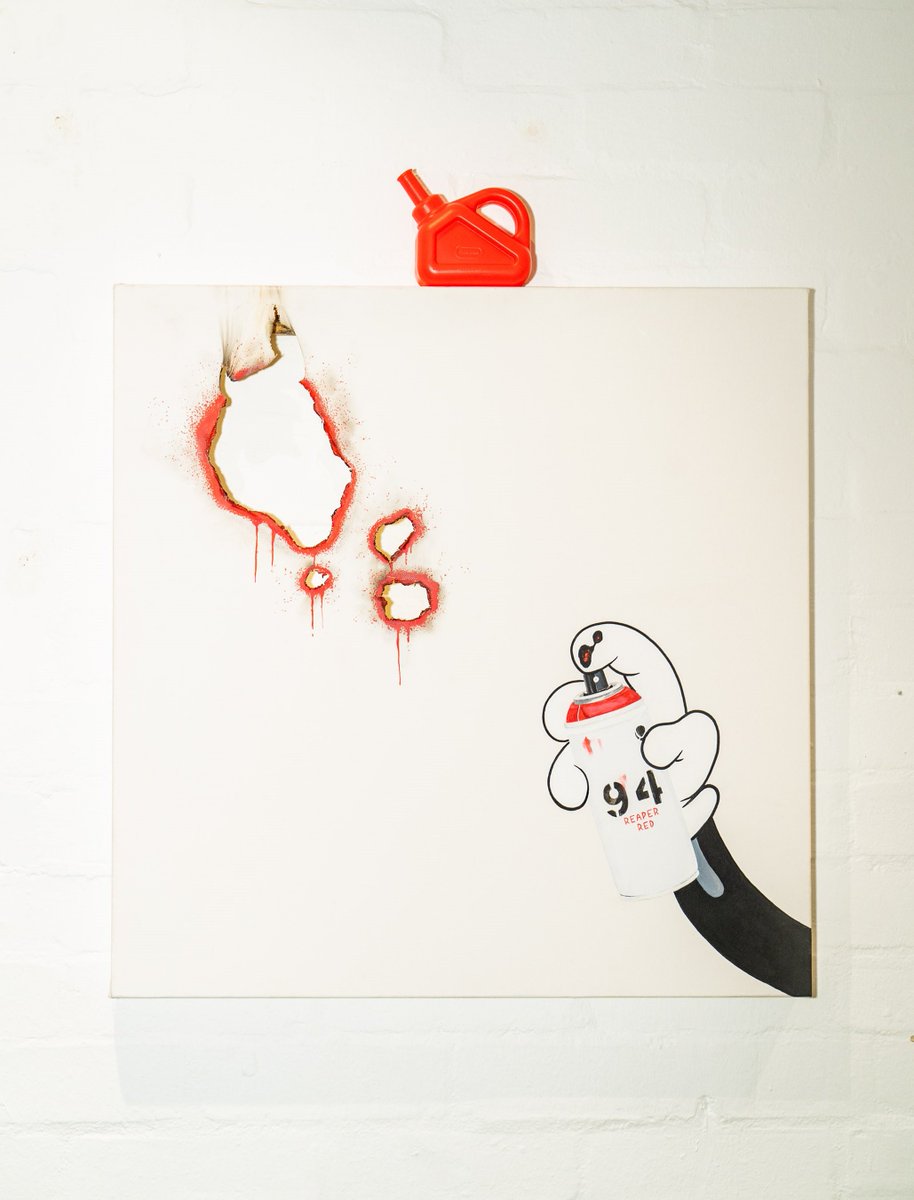 ‘Reaper Red’ by @jacobdnicholson
Acrylic on canvas 
60 x 60cm
Comes with COA

Enquire about available works:
sales@toxic-arts.com 

#art #artist #contemporaryart #contemporarypainting #londonart #modenart #grafitti #streetart #kidstoy #painting #gallery #artcollector