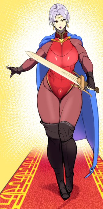 故あって主人公にしこたまケツ弄られる予定のシーメール騎士長(戦士長)サマ。
タイツをキャストオフするべきか否か悩み中。。。 