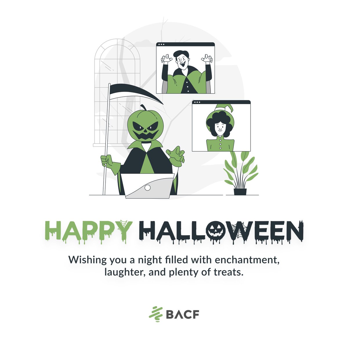 🎃 Happy #Halloween from #BACFInc.! 🎃

Don't be haunted by back-office challenges; let us transform your business into a #SuccessStory! Our team of experts is ready to work #magic. 🪄✨

May your Halloween be filled with treats and your business with #growth. Contact us today!📈