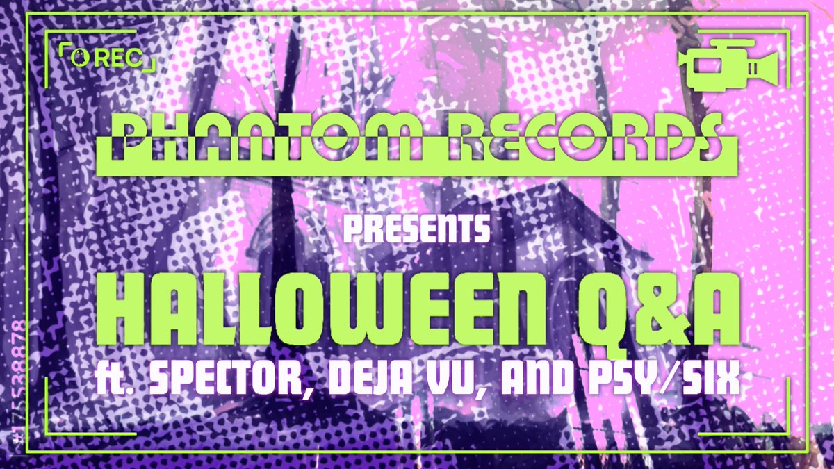 HeyLoverBugVA's tweet image. 🪦🎃HALLOWEEN Q&amp;amp;A WITH PHANTOM RECORDS (+SOME MOVIE WATCHING)🎃🪦

👻ON HALLOWEEN @ 6 PM EST👻