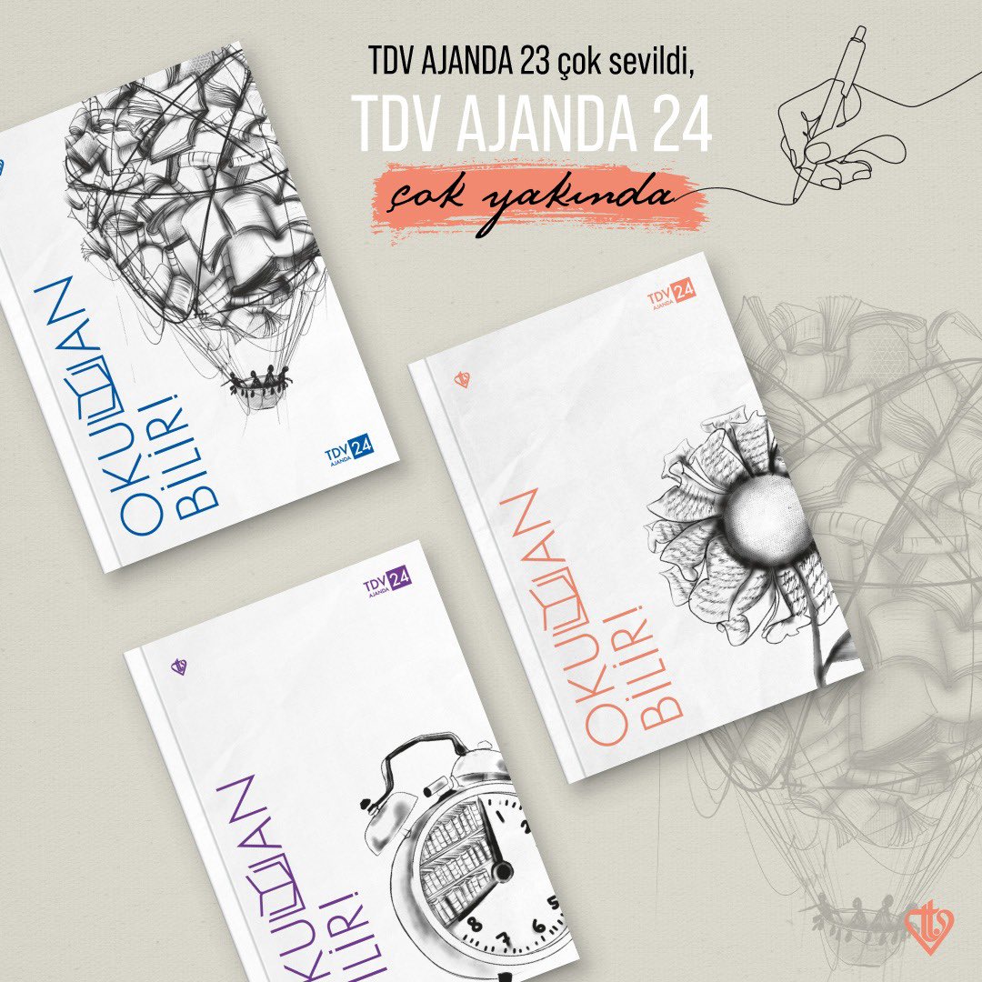 Diyanetvakfiyay's tweet photo. TDV Ajanda 23 çok sevildi. Teşekkür ederiz.😌
🙌🏻TDV Ajanda 24 çok yakında satışta.
Merakla bekleyen tüm ajanda severlere müjde🎈
#diyanetvakfıyayınları #tdv #tdvyayınları #ajanda
#2024ajandası #tdvajanda2024 #tdvajanda24 #tdv2024 #miladi #hicri #kitap #yazı #defter https://t.co/KrdYSXlFaD