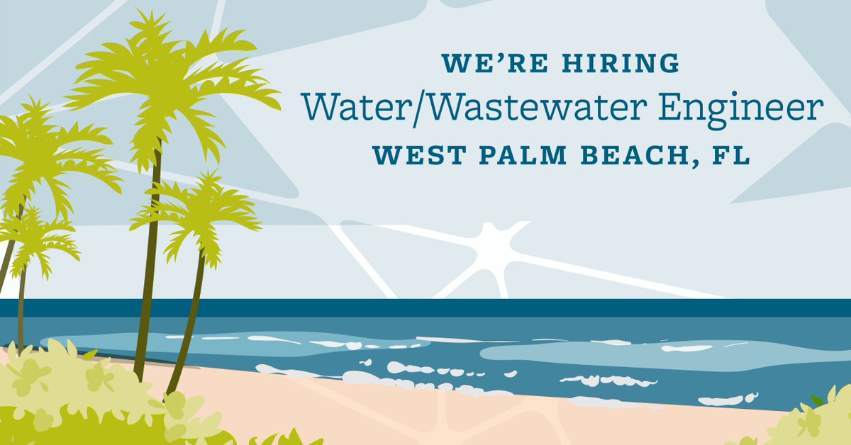 Attn: water/wastewater engineers: join our team in West Palm Beach where you'll gain hands-on experience, training, and mentorship to help you grow as an industry leader. Click below to make your move today! #KimleyHorn #MakeAMoveMonday
bit.ly/47aD3jx