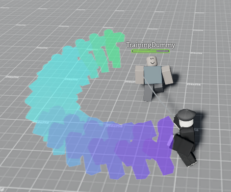 Working on a new ability :) #ROBLOX #RobloxDev