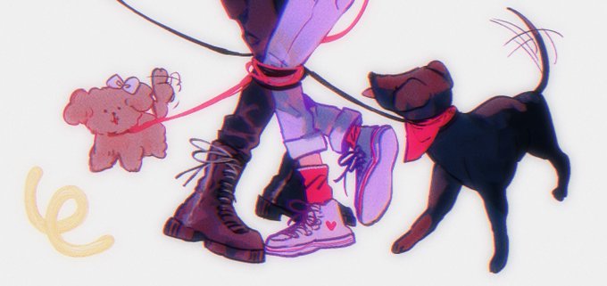 「leash shoes」 illustration images(Latest)