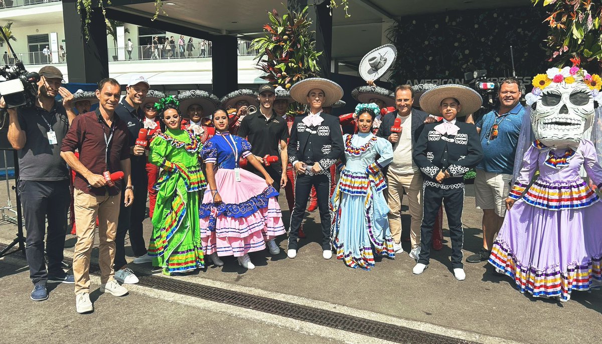 F1 Mexico GP 🇲🇽 
Unfortunately I was sick Friday and Saturday, but it was great to be back for the action on Sunday commenting for @orfsport  | @racewithorf 🏁 It‘s been a pleasure to be an expert on site this season 🙏 Thanks for having me! 

#F1 #ORF #MexicanGP #racing