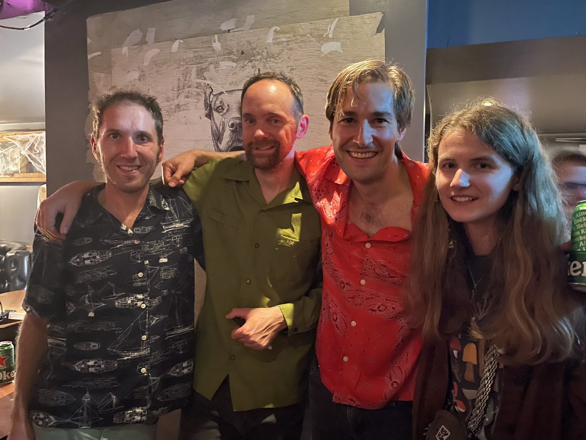 meg_seekings's tweet photo. magical @StornowayBand show last night in Nottingham, maybe one of my fave gigs ever - they’re on top form and clearly having so so much fun! And they played Boom Went The Bittern for me (Brian introduced me as a birder 😎🥲) https://t.co/7C37CY1bAn
