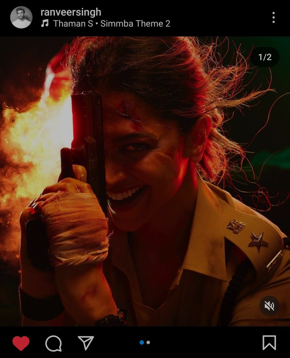 Dhoni_Varsh's tweet photo. Ala re ala... Simmba ala, #SinghamAgain 👊🔥
Let's beat #Simmba2 theme 🚨💥 #Thaman @RanveerOfficial @deepikapadukone @iamrohitshetty https://t.co/d3bnePTM7M