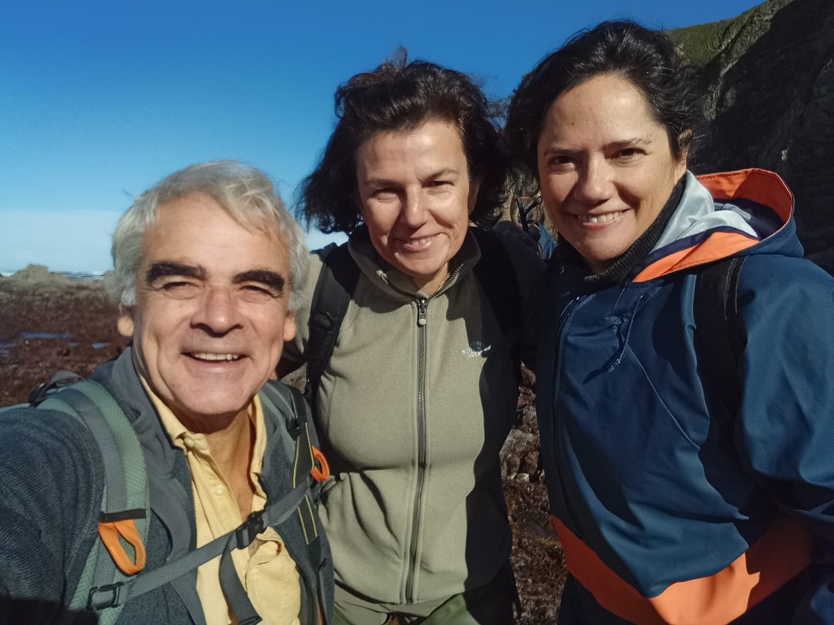 RosaChefaoui's tweet photo. #InterMaRest and #PERSIST fieldwork campaigns continue. Hard and stimulating work with which more questions arise about our macroalgae. With Rosa Viejo @BiodiversosU and Julio Arrontes @omauniovi https://t.co/f4vcRg6rwc