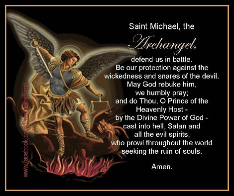 Sunday’s prayer to St. Michael the Archangel
#CatholicTwitter #Pray #Faith #31stSunday #OrdinaryTime #StElizabeth #StZacharias #prayforus
